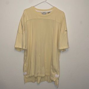 ORVIS pastel yellow heavy cotton t-shirt for outdoor and hunting